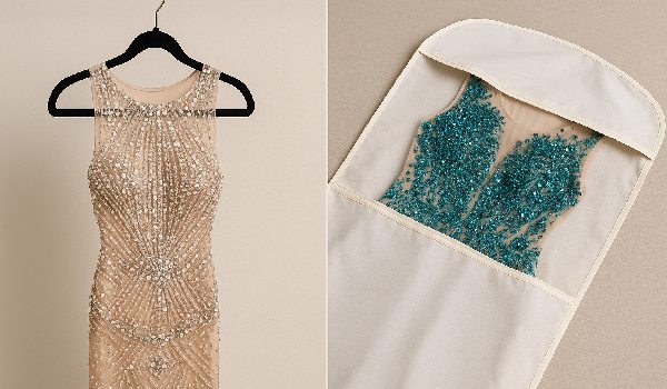 نحوه آویزان کردن پنل لباس مجلسی