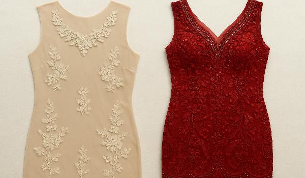 تفاوت پنل اماده و پنل لباس مجلسی سنگ دوزی