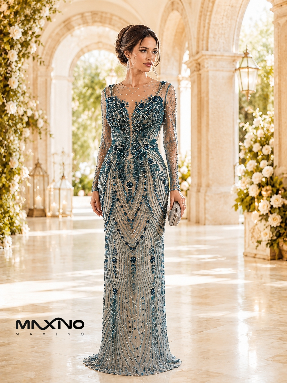 پنل لباس مجلسی ستاره شب