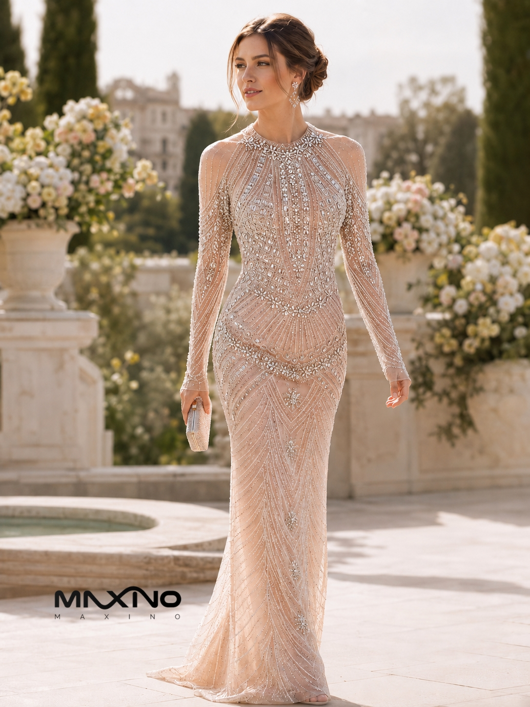 پارچه پنل مجلسی یقه ایستاده