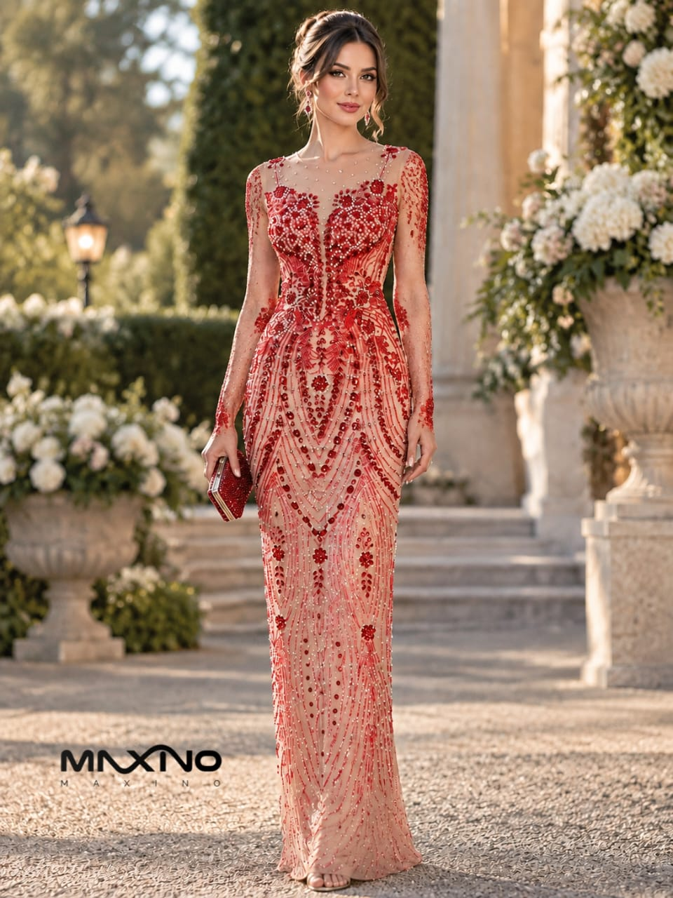 پارچه پنل لباس مجلسی ستاره شب